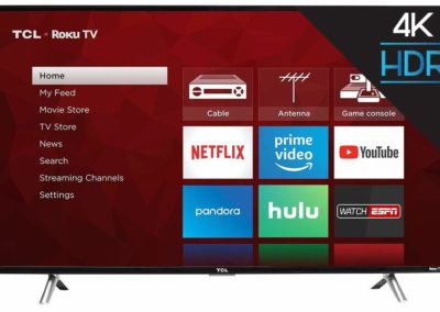 TCL 49S405 4K TV with Roku