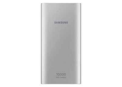 Samsung EB-P1100BSEGUS 10,000 mAh Portable Battery with Micro USB Cable, Silver