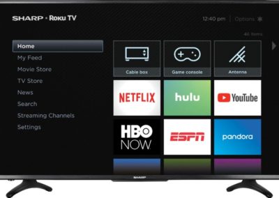 50" Sharp LC-50LBU591U 4K Ultra HD Smart LED TV with HDR and Roku built-in