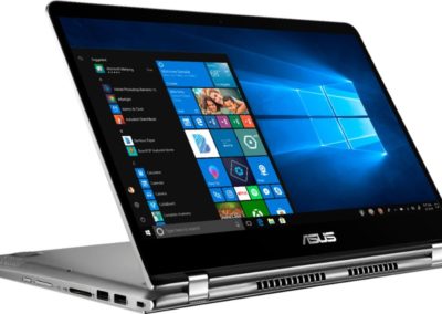 ASUS Q405UA-BI5T7 2-in-1 14" Touch-Screen Laptop - Intel Core i5 - 8GB Memory - 128GB Solid State Drive - Light Gray