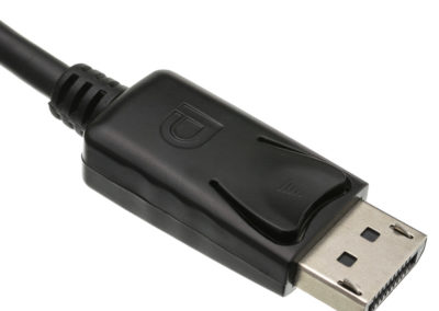 DisplayPort v1.2 Video Cable, 17.28 Gbit/s Data Rate for up to 4k@75Hz