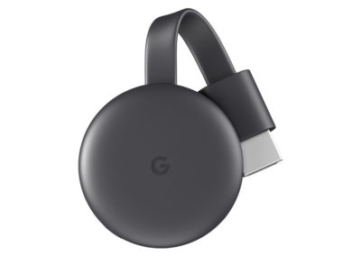 Google Chromecast (Charcoal, 3rd Generation)