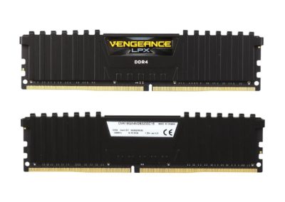 CORSAIR Vengeance LPX 16GB (2 x 8GB) 288-Pin DDR4 SDRAM DDR4 3200 (PC4 25600) Desktop Memory Model CMK16GX4M2B3200C16