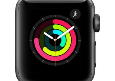 Apple Watch Series 3 (GPS, 38mm) - Space Gray Aluminium Case with Black Sport Band