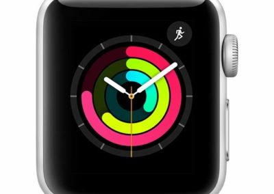 Apple Watch Series 3 (GPS, 38mm) - Silver Aluminium Case with White Sport Band