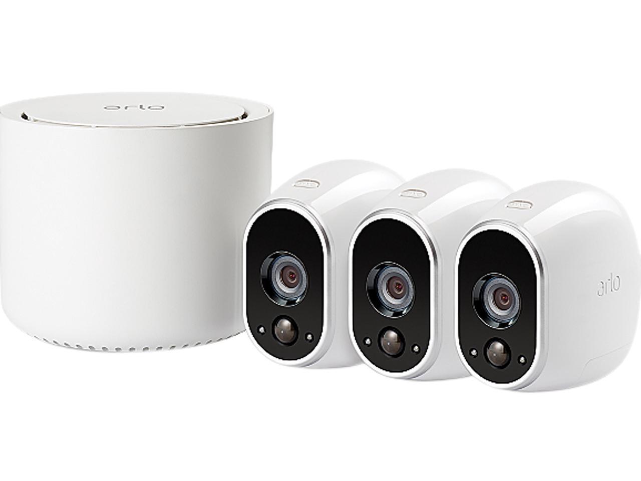 Arlo VMS3330100NAS Smart Home Security Wirefree 3 HD Camera System for 179.99 shipped from