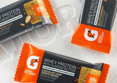 Gatorade Whey Protein With Almond Butter Bars, Salted Caramel, 12 Count