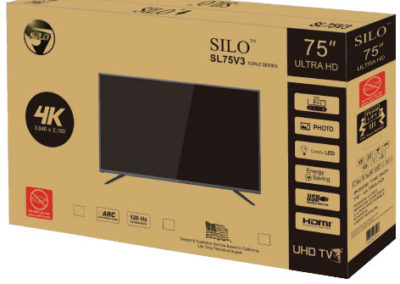SILO SL75V 75" Class 4K Ultra HD LED TV