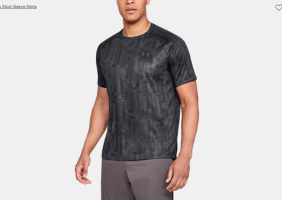 UA Tech™ 2.0 Printed Men’s Short Sleeve Shirt