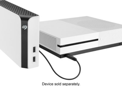 8TB Seagate STGG8000400 Game Drive Hub for Xbox Officially Licensed External USB 3.0 Desktop Hard Drive in White
