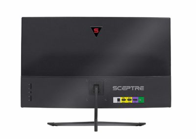 Sceptre 27" Curved 144Hz Gaming LED Monitor Edge-Less AMD FreeSync DisplayPort HDMI, Metal Black 2019 (C275B-144RN)
