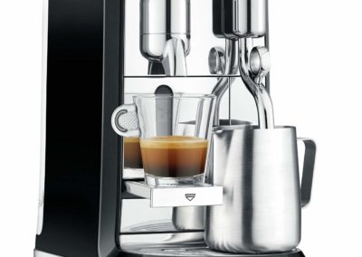 Breville Nespresso Creatista Single Serve Espresso Machine with Milk Auto Steam Wand