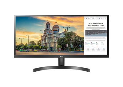 IPS 29" LG 29WK500-P UltraWide 21:9 LED LCD Monitor with 2560 x 1080 Resolution, Dual HDMI, AMD FreeSync, and Screen Split 2.0