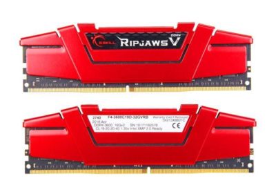 G SKILL Ripjaws V Series 32GB 2x16GB 288-Pin DDR4 SDRAM DDR4 3600 PC4 28800 Desktop Memory