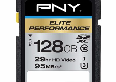 PNY P-SDX128U395-GE Elite Performance 128 GB High Speed SDXC Class 10