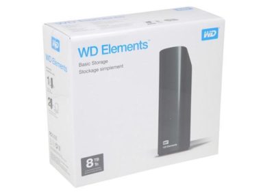 WD Elements 8TB USB 3.0 Desktop Hard Drive