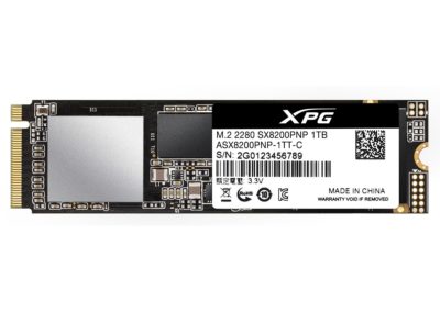 1TB Adata XPG SX8200 Pro ASX8200PNP-1TT-C M.2 2280 PCIe Gen3x4 NVMe Solid State Drive SSD
