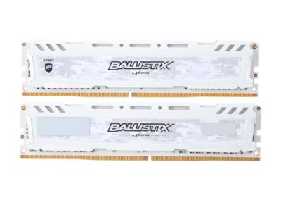 Ballistix Sport LT 32GB (2 x 16GB) 288-Pin DDR4 SDRAM DDR4 3200 (PC4 25600) Desktop Memory Model BLS2K16G4D32AESC