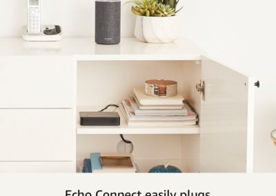 Echo Connect – requires compatible Alexa-enabled device and home phone service