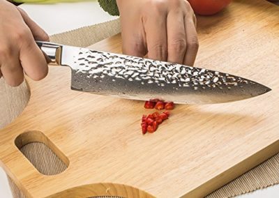 Allwin Houseware Professional Handmade 8" Damascus Chefs Knife, 67-layer Damascus Chef Knife with Japanese VG10 Super Steel Core