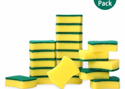 esonmus 20 Pack Multi-Use Heavy Duty Scrub Sponge