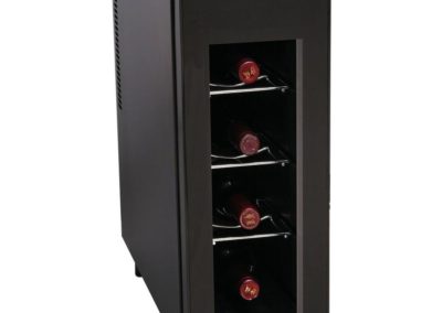 RCA, 4 Bottle Wine Fridge, (RFRW041), Black