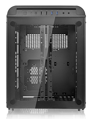 Thermaltake Level 20 VT Tempered Glass Interchangeable Panel DIY LCS Chamber Concept Micro ATX Modular Gaming Computer Case CA-1L2-00S1WN-00