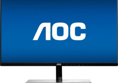 AOC - i2779vh 27" IPS LED FHD Monitor - Black/Silver