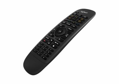 Logitech Harmony Smart Control Hub 815-000101 with Smartphone App and Simple All in One Remote 815-000100 - Black