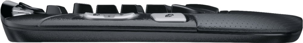 Logitech 920-008001 MK570 Comfort Wave Wireless Keyboard and Optical Mouse - Black