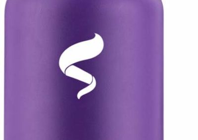 Simple Drink Stainless Steel Insulated Water Bottle - Cold 24 Hrs & Hot 12 Hrs | Reusable Wide Mouth Metal Flask with Portable Strong Cap for Sports Travel, Leak Proof Lilac Purple 30oz