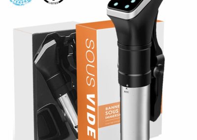 Sous Vide Cooker,Banne 800W 110V Precise Digital Timer Manual Controlled IPX7 Waterproof Immersion Circulator Cooker with Cookbook