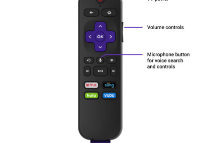 Roku Premiere+ 3921RW 4K HDR Streaming Media Player with Remote