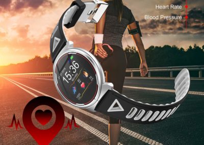 Smart Watch for iOS Android Phones, AIVEILE 2019 Version Activity Fitness Tracker Bluetooth Bracelet Waterproof Smartwatch with Blood Pressure Monitor Compatible Samsung iPhone for Men Women Kids