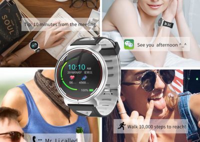 Smart Watch for iOS Android Phones, AIVEILE 2019 Version Activity Fitness Tracker Bluetooth Bracelet Waterproof Smartwatch with Blood Pressure Monitor Compatible Samsung iPhone for Men Women Kids
