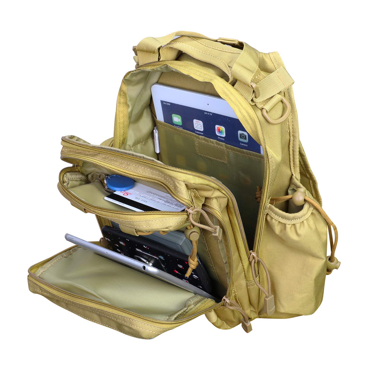 Tactical Sling Backpack Military EDC Shoulder Chest Bag for $16.14 ...