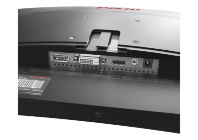 Pixio PXC243 24" Full HD 1920x1080 144Hz 3ms DVI HDMI DisplayPort AMD Freesync Technology Bezelless Design Backlit LED Premier eSports Curved Gaming Monitor