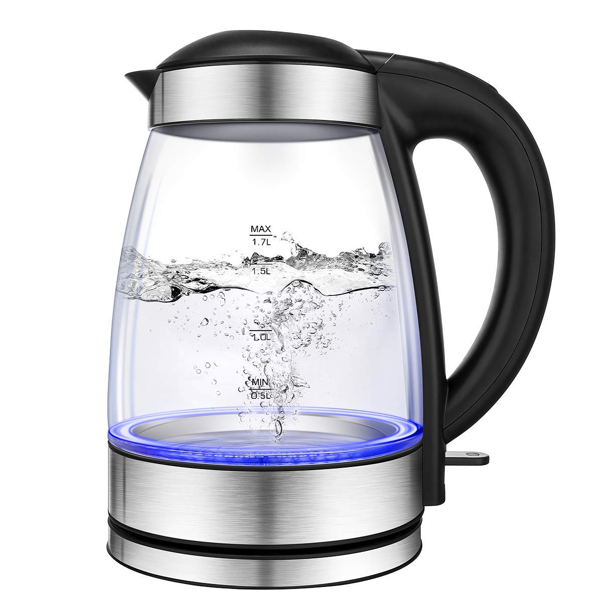 Какие стеклянные чайники лучше. Electric kettle with led Light BH-9126. Чайник прозрачный. Чайник ретро стекло электрический. Чайник прозрачный электрический с двойными стенками.