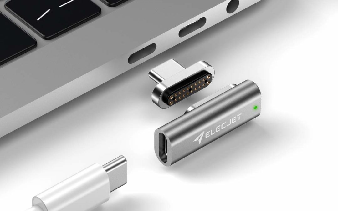 MagJet S 20 Pin Magnetic USB C Adapter for $14.99 Shipped from Amazon Prime