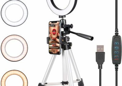 Selfie Ring Light with Tripod Stand for Live Stream-LED Ring Light