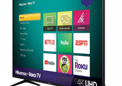 55" Hisense 55R6040F 4K Ultra HD Smart LED TV with HDR and Roku TV Built-in