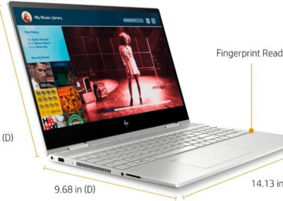HP - ENVY x360 2-in-1 15.6" Touch-Screen Laptop - Intel Core i7 - 12GB Memory - 512GB SSD + 32GB Optane - Natural Silver, Sandblasted Anodized Finish Model: 15M-DR1012DX SKU: 6364578