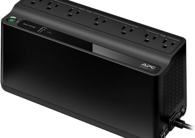 APC Back-UPS BN650M1 Battery Backup, 7 Outlet, 650VA/350W