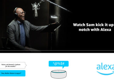 Samuel L. Jackson - celebrity voice for Alexa by Amazon