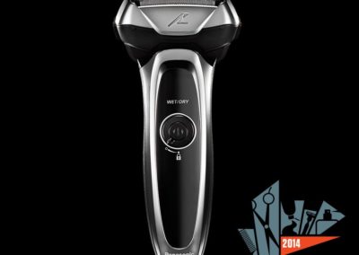 Panasonic Arc5 Electric Razor, Men's 5-blade Cordless with shave sensor technology & Wet/Dry Convenience, ES-LV65-S