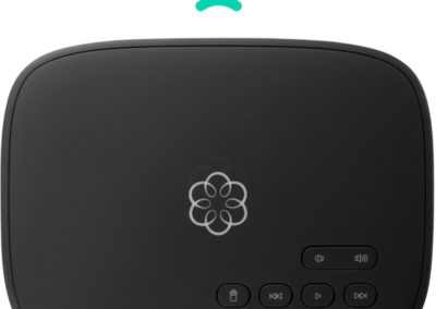 Ooma - Telo Air Free Home Phone Service with 2 HD3 Handsets - Black Model: 811008022365