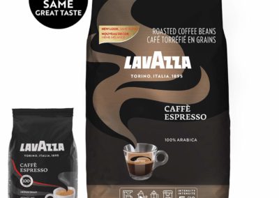 Lavazza Caffe Espresso Whole Bean Coffee Blend, Medium Roast, 2.2 Pound Bag
