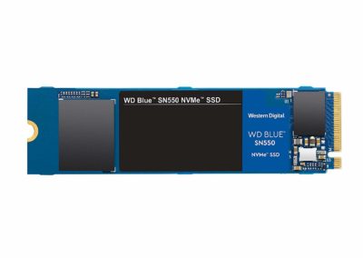 WD Blue SN550 1TB NVMe Internal SSD - Gen3 x4 PCIe 8Gb/s, M.2 2280, 3D NAND, Up to 2,400 MB/s - WDS100T2B0C