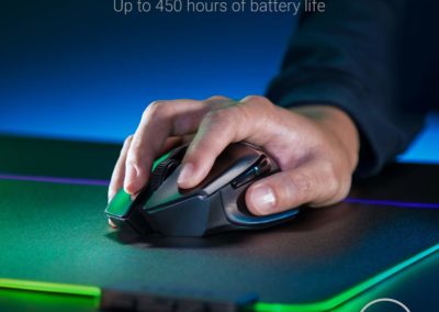Razer Basilisk X HyperSpeed Wireless Gaming Mouse: Bluetooth & Wireless Compatible - 16K DPI Optical Sensor - 6 Programmable Buttons - 450 Hr Battery - Classic Black